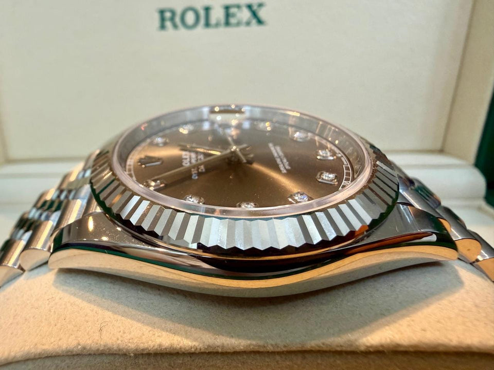Rolex | Datejust | 126334G | Steel | 41 mm | Steel | Grey | Automatic