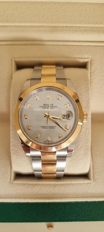 Rolex | Datejust | 126303 | Gold/Steel | 41 mm | Gold/Steel | Mother of pearl | Automatic