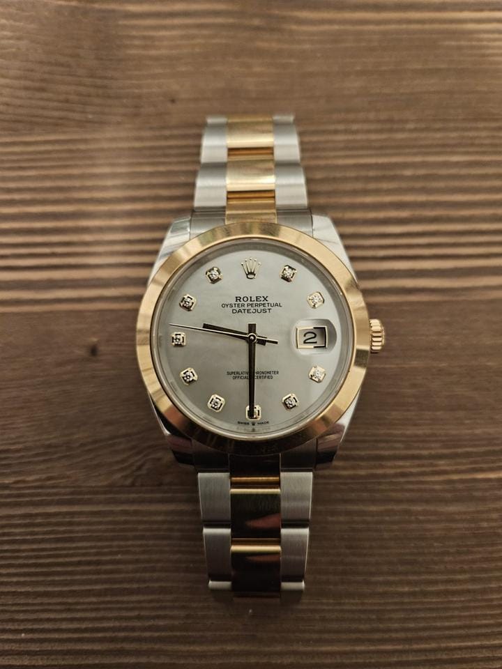 Rolex | Datejust | 126303 | Gold/Steel | 41 mm | Gold/Steel | Mother of pearl | Automatic
