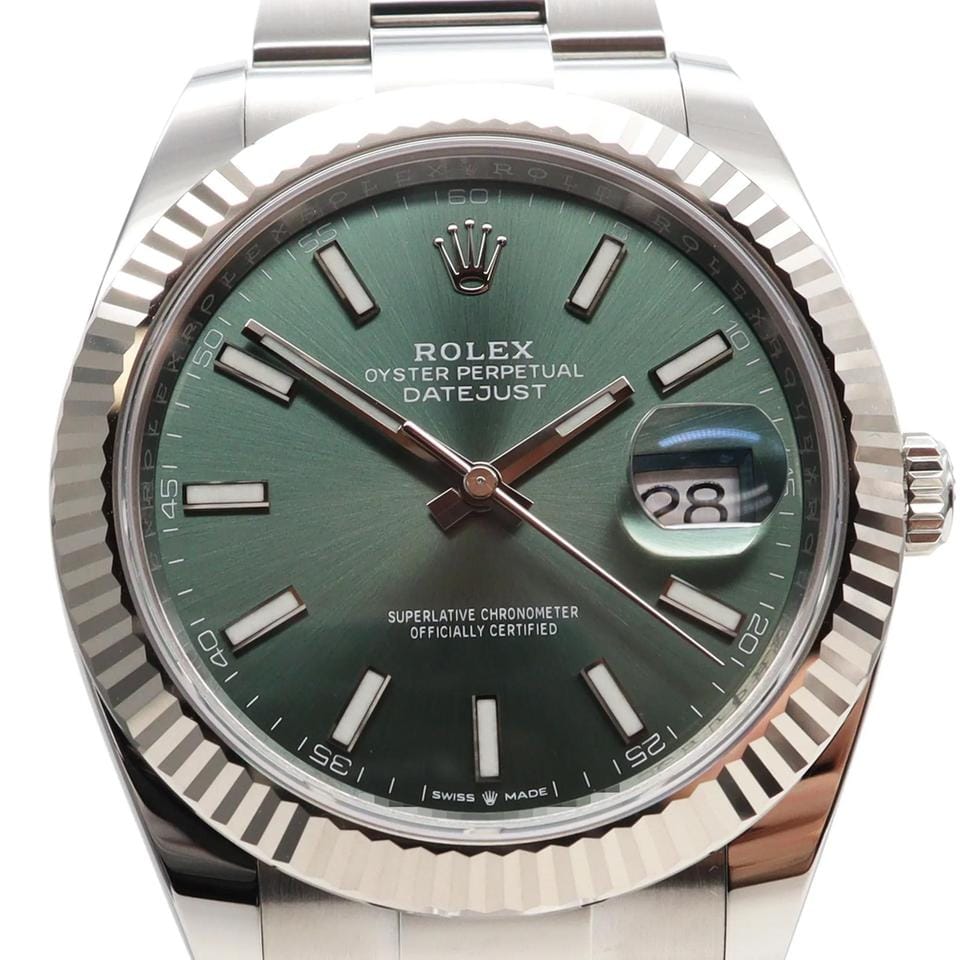 Rolex | Datejust | 126334-0027 | Steel | 41 mm | Steel | Green | Automatic