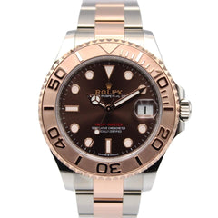 Rolex | Yacht-Master | 268621 | Rose gold and steel | 37.0 mm | Brown | Automatic