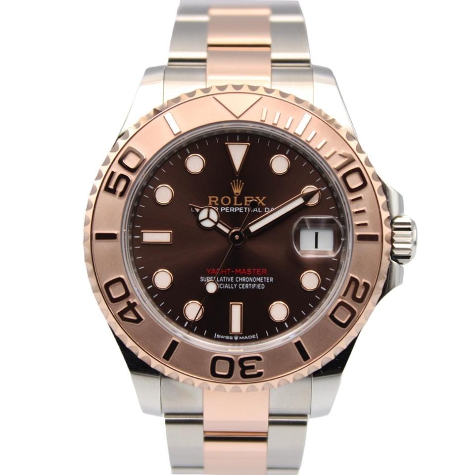 Rolex | Yacht-Master | 268621 | Rose gold and steel | 37.0 mm | Brown | Automatic