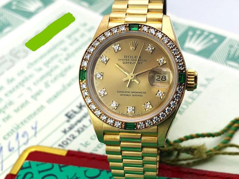Rolex | Datejust | 69078 | Yellow gold | 26 mm | Yellow gold | Gold | Automatic