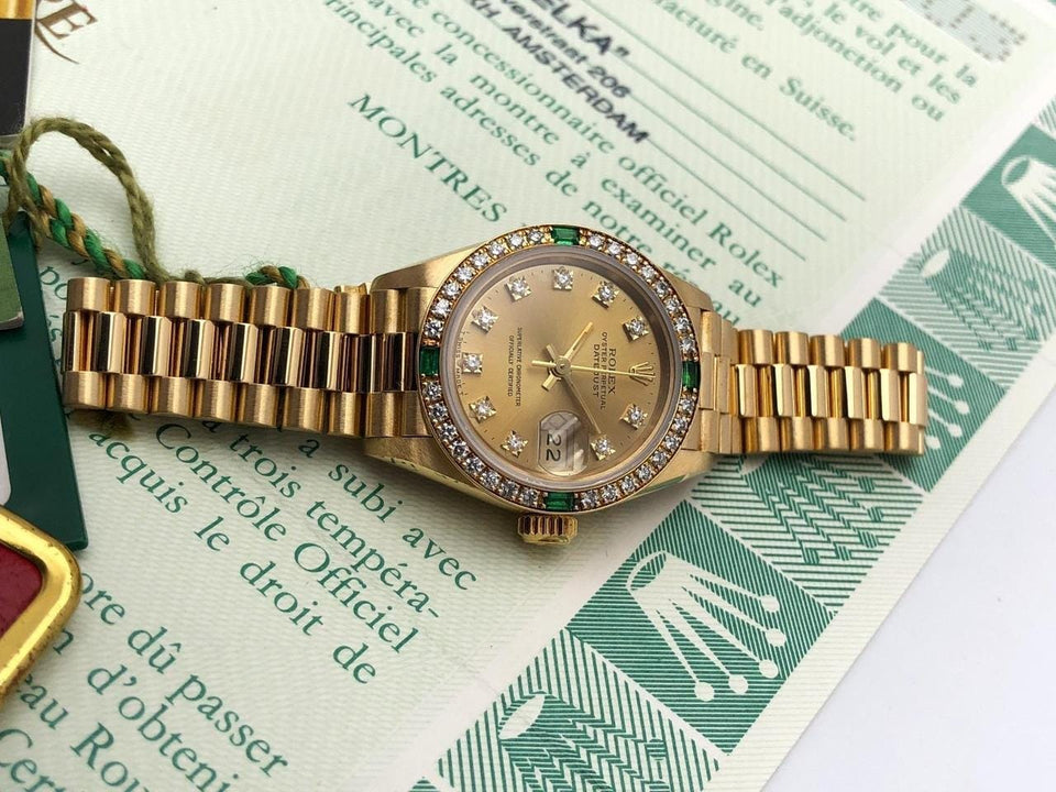 Rolex | Datejust | 69078 | Yellow gold | 26 mm | Yellow gold | Gold | Automatic