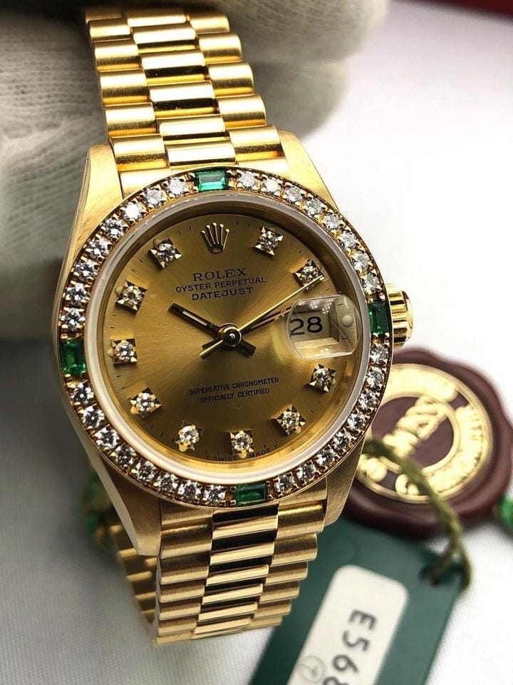 Rolex | Datejust | 69078 | Yellow gold | 26 mm | Yellow gold | Gold | Automatic