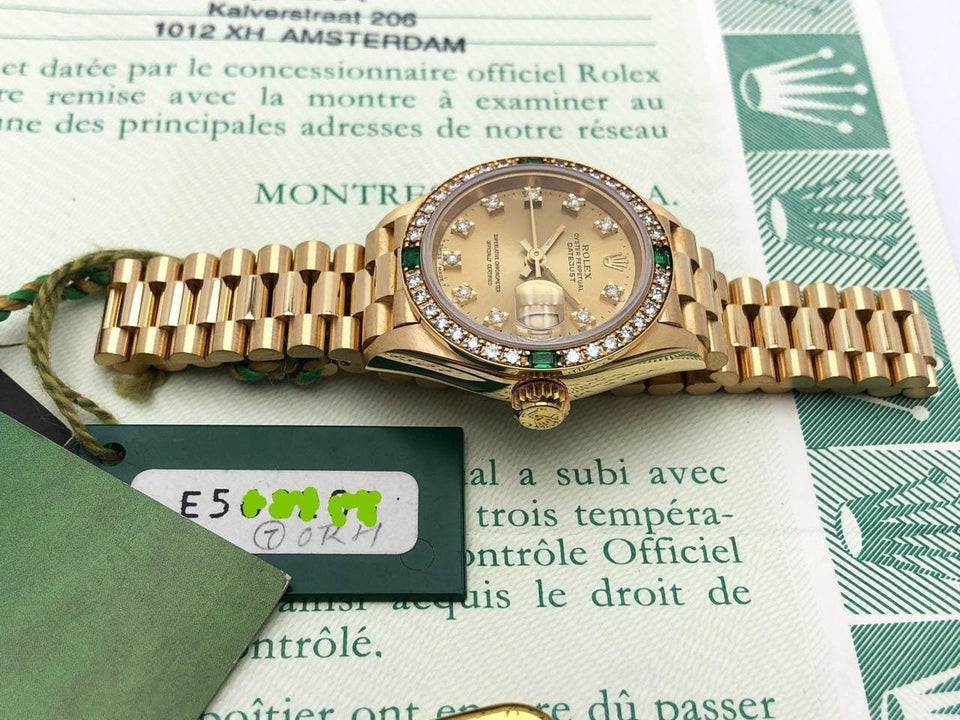 Rolex | Datejust | 69078 | Yellow gold | 26 mm | Yellow gold | Gold | Automatic