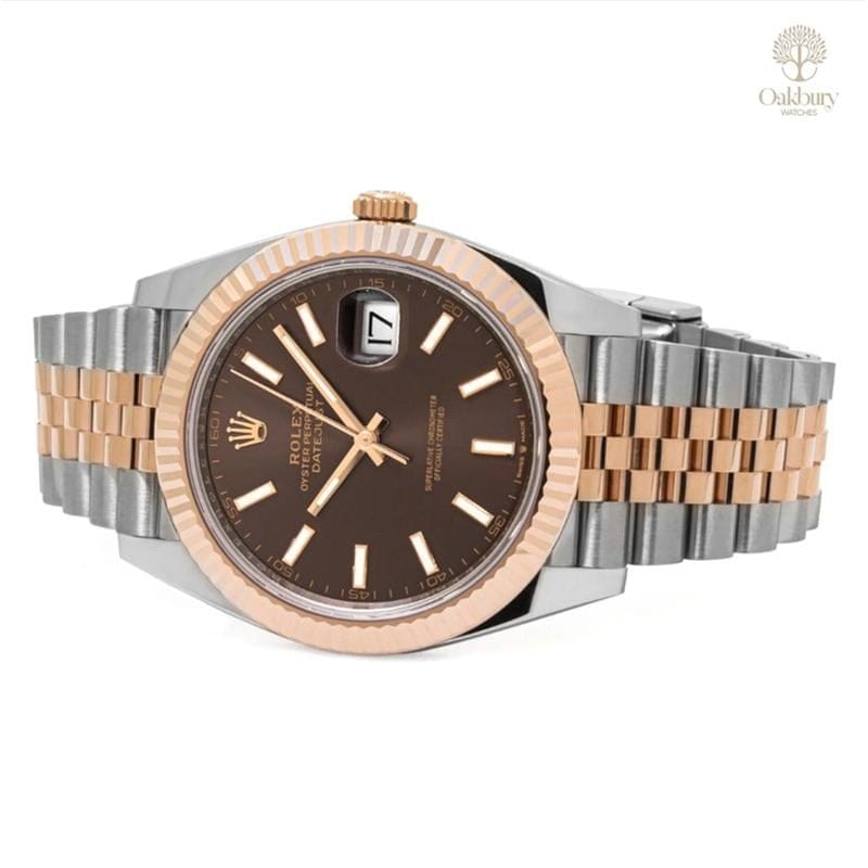 Rolex | Datejust | 126331 | Steel | 41 mm | Steel | Brown | Automatic