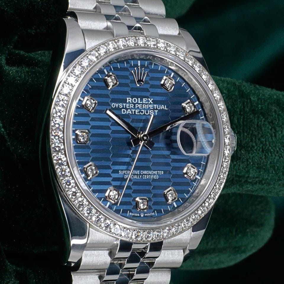 Rolex | Datejust | 126284RBR | Steel | 36 mm | Steel | Blue | Automatic