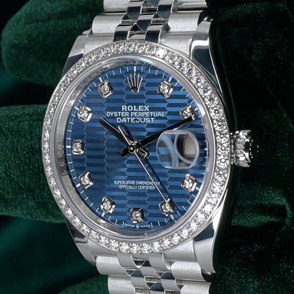 Rolex | Datejust | 126284RBR | Steel | 36 mm | Steel | Blue | Automatic