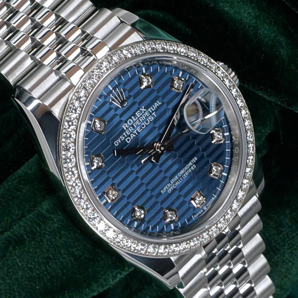 Rolex | Datejust | 126284RBR | Steel | 36 mm | Steel | Blue | Automatic