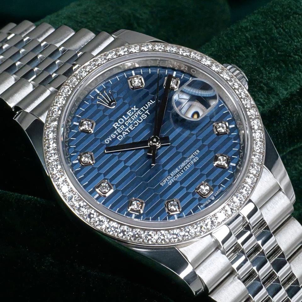 Rolex | Datejust | 126284RBR | Steel | 36 mm | Steel | Blue | Automatic