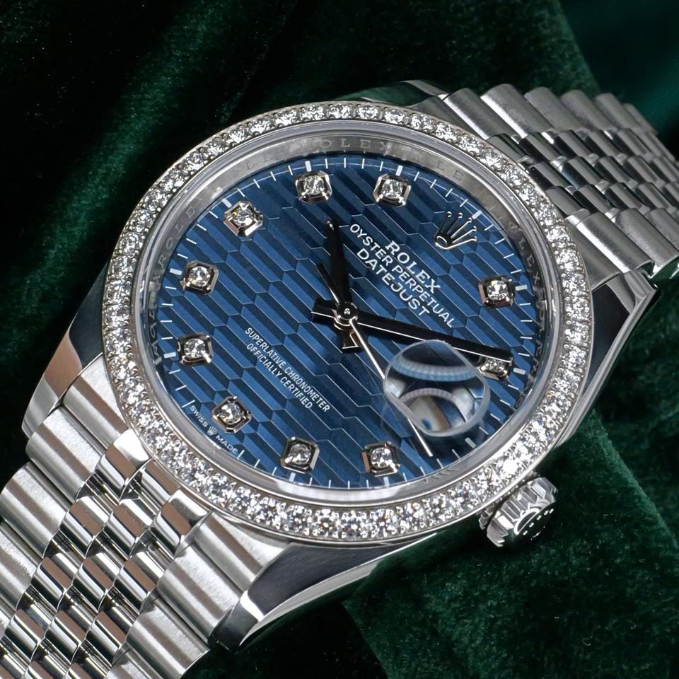 Rolex | Datejust | 126284RBR | Steel | 36 mm | Steel | Blue | Automatic