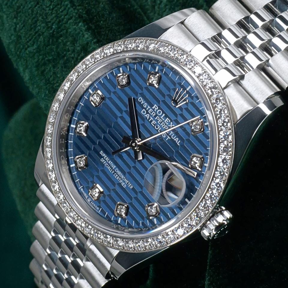 Rolex | Datejust | 126284RBR | Steel | 36 mm | Steel | Blue | Automatic