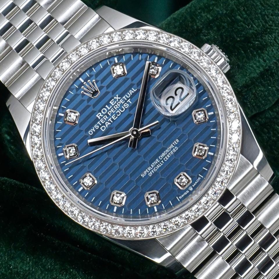 Rolex | Datejust | 126284RBR | Steel | 36 mm | Steel | Blue | Automatic