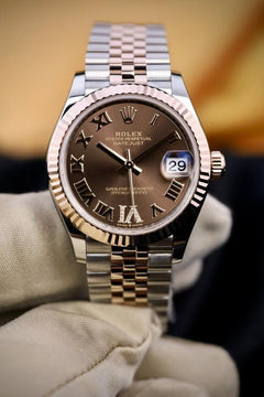 Rolex | Datejust | 278271 | Steel | 31 x 37 mm | Gold/Steel | Brown | Automatic