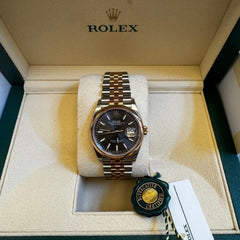 Rolex | Datejust | 126201 | Gold/Steel | 36 mm | Gold/Steel | Grey