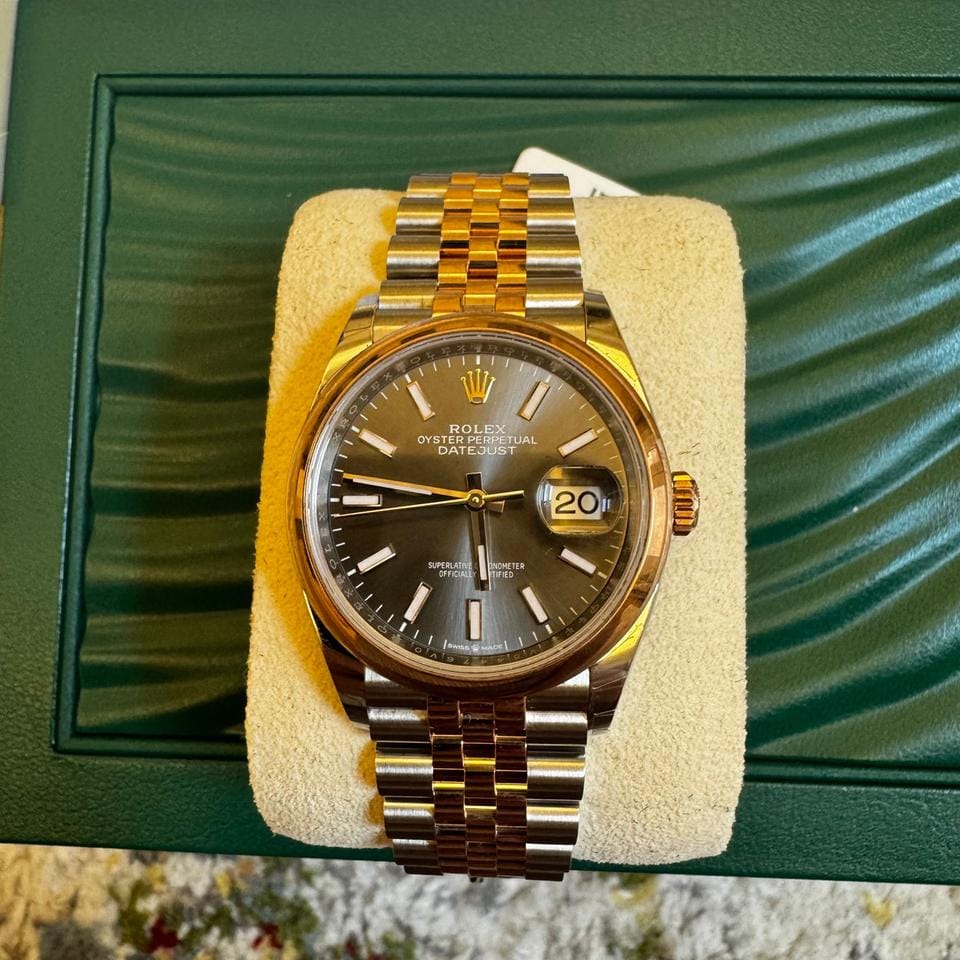 Rolex | Datejust | 126201 | Gold/Steel | 36 mm | Gold/Steel | Grey