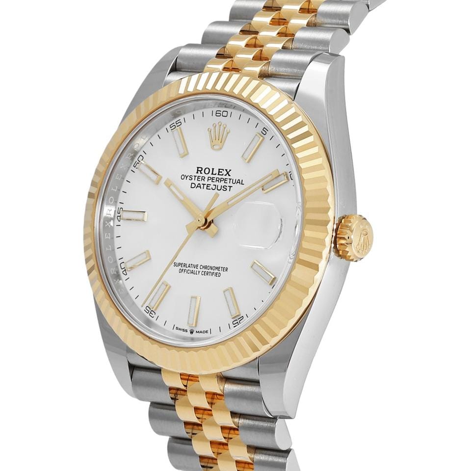Rolex | Datejust | 126333 | Gold/Steel | 41 mm | White | Automatic