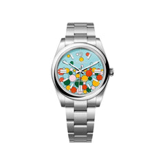 Rolex | Oyster Perpetual | 124300 | Steel | 41 mm | Steel | Turquoise | Automatic