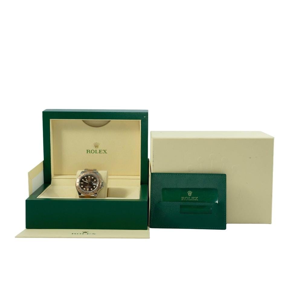 Rolex | Yacht-Master | 126621 | Rose gold | 40 mm | Gold/Steel | Brown | Automatic