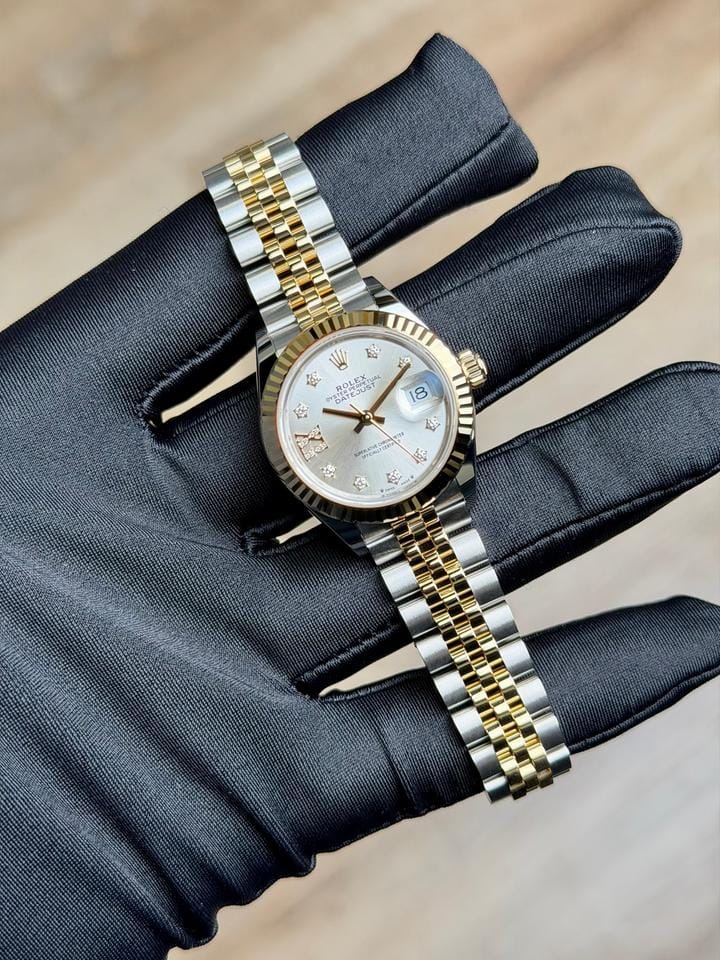 Rolex | Datejust | 279173 | Gold/Steel | 28 mm | Gold/Steel | Silver (solid) | Automatic