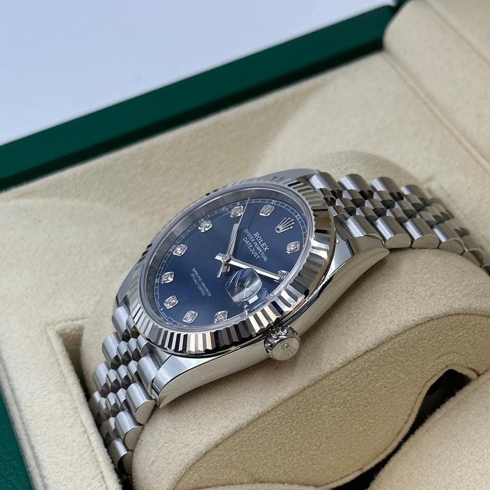 Rolex | Datejust | 126334G | Steel | 41 mm | Steel | Blue | Automatic