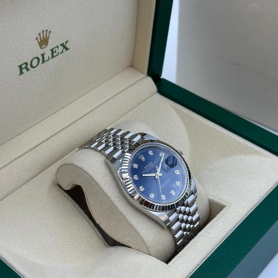 Rolex | Datejust | 126334G | Steel | 41 mm | Steel | Blue | Automatic