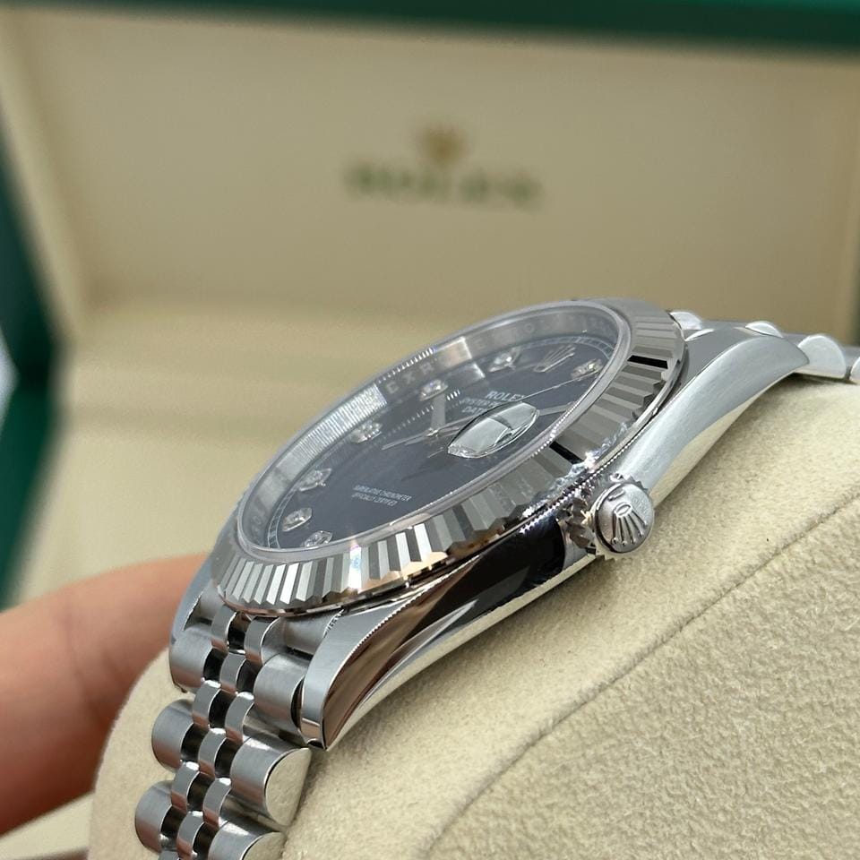Rolex | Datejust | 126334G | Steel | 41 mm | Steel | Blue | Automatic
