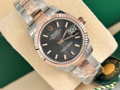 Rolex | Datejust | 278271 GREY INDEX OYS | Gold/Steel | 31 x 37 mm | Gold/Steel | Brown | Automatic