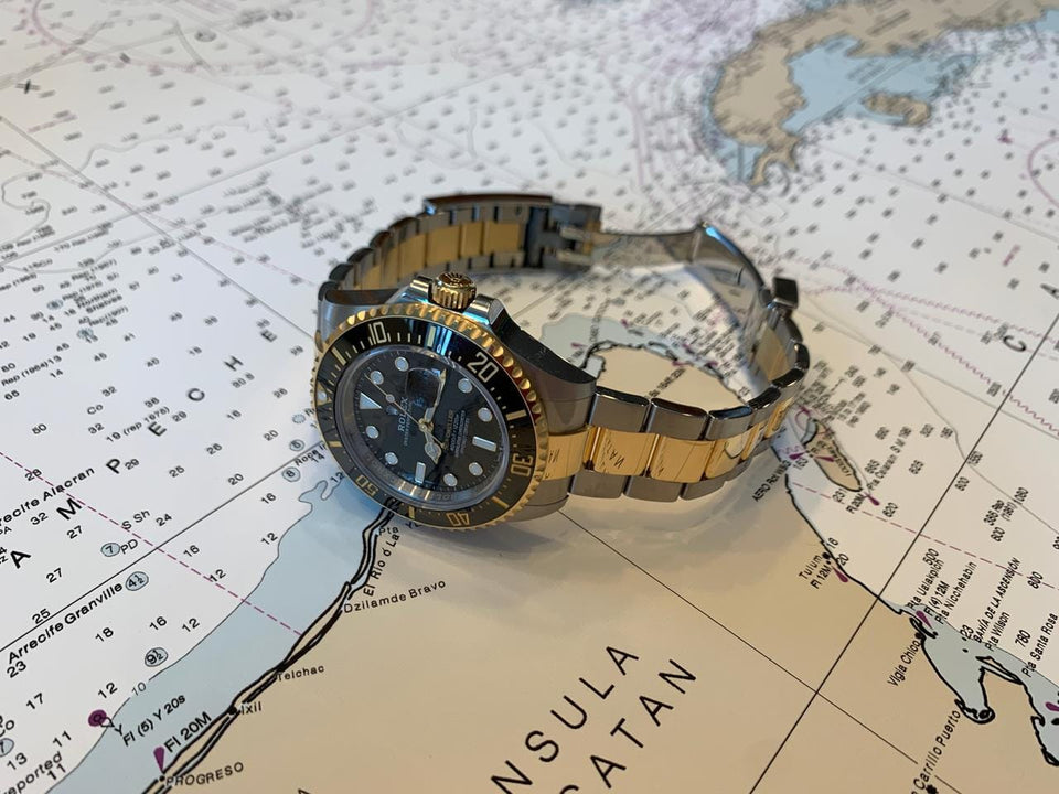 Rolex | Sea-Dweller | 126603 | Steel | 44 x 43 mm | Gold/Steel | Black | Automatic