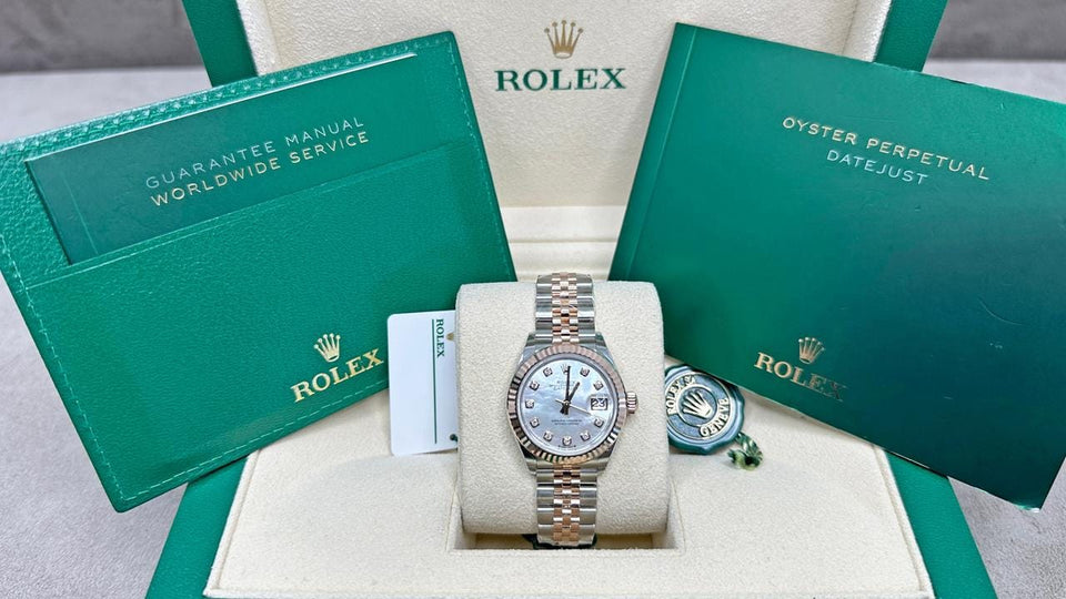 Rolex | Datejust | 279171 | Rose gold | 28 mm | Rose gold | Mother of pearl | Automatic