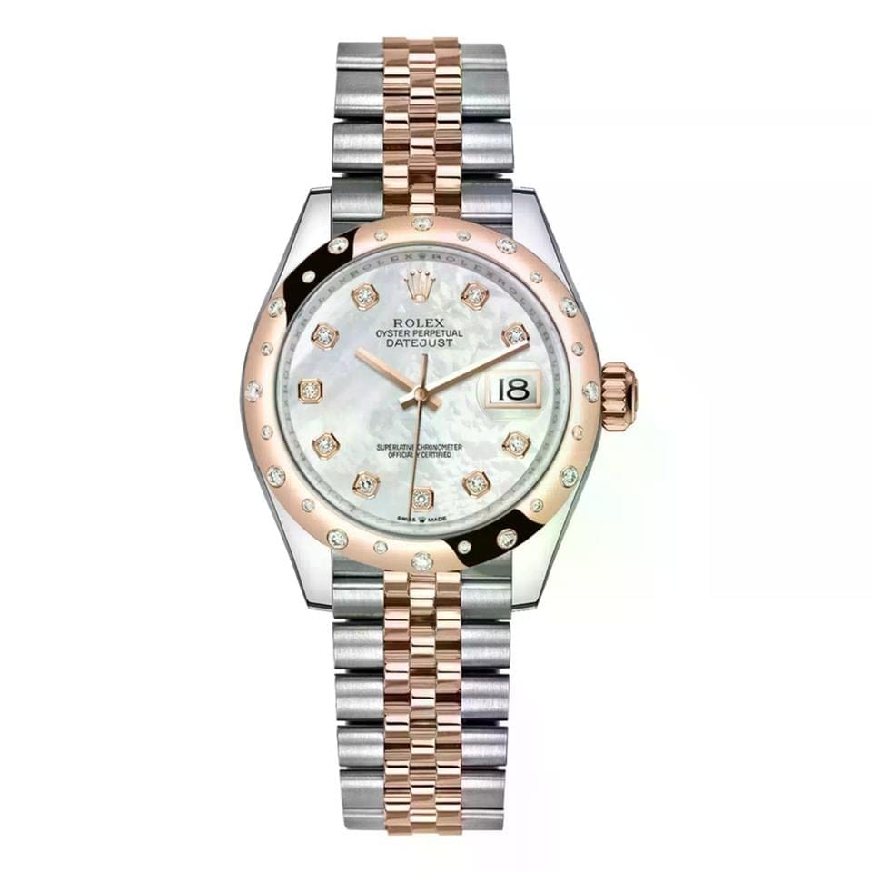 Rolex | Datejust | 278341RBR-0026 | 31 mm | Gold/Steel | Mother of pearl | Automatic