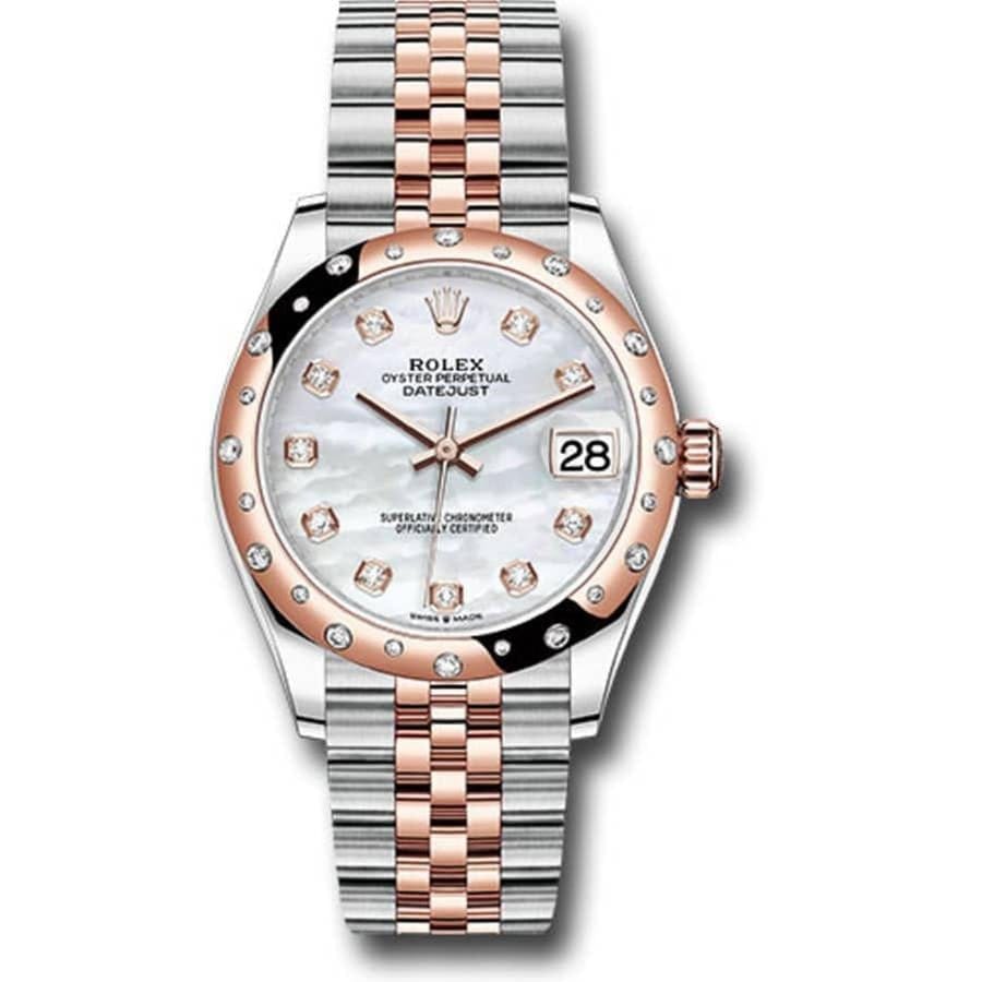 Rolex | Datejust | 278341RBR-0026 | 31 mm | Gold/Steel | Mother of pearl | Automatic