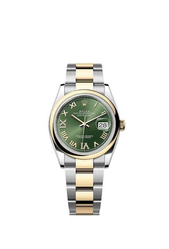 Rolex | Datejust | 126203 | Gold/Steel | 36 x 44 mm | Gold/Steel | Green | Automatic