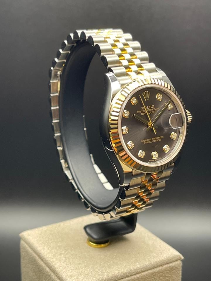 Rolex | Datejust | 278273 | Gold/Steel | 31 x 37 mm | Gold/Steel | Brown | Automatic