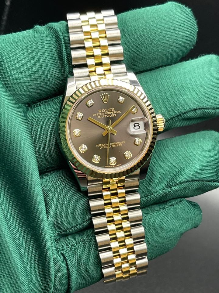 Rolex | Datejust | 278273 | Gold/Steel | 31 x 37 mm | Gold/Steel | Brown | Automatic