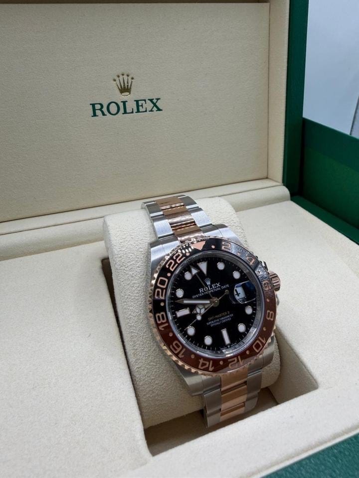 Rolex | GMT-Master II | 126711CHNR | Steel | 40 mm | Gold/Steel | Brown | Automatic