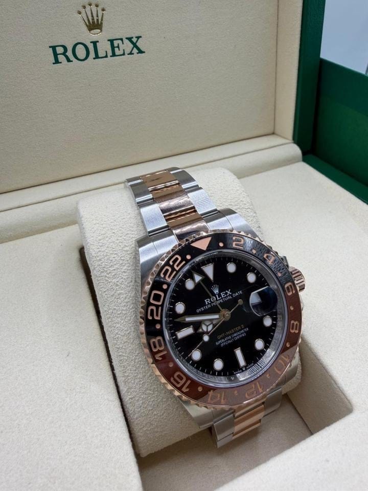 Rolex | GMT-Master II | 126711CHNR | Steel | 40 mm | Gold/Steel | Brown | Automatic