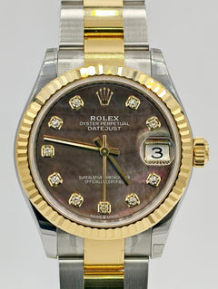 Rolex | Datejust | 278273 | Steel | 31 x 37 mm | Gold/Steel | Mother of pearl | Automatic