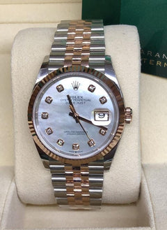 Rolex | Datejust | 126231 | Gold/Steel | 36 mm | Gold/Steel | Mother of pearl | Automatic