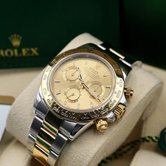 Rolex | Daytona | 116503 | Gold/Steel | 40 mm | Gold/Steel | Champagne | Automatic