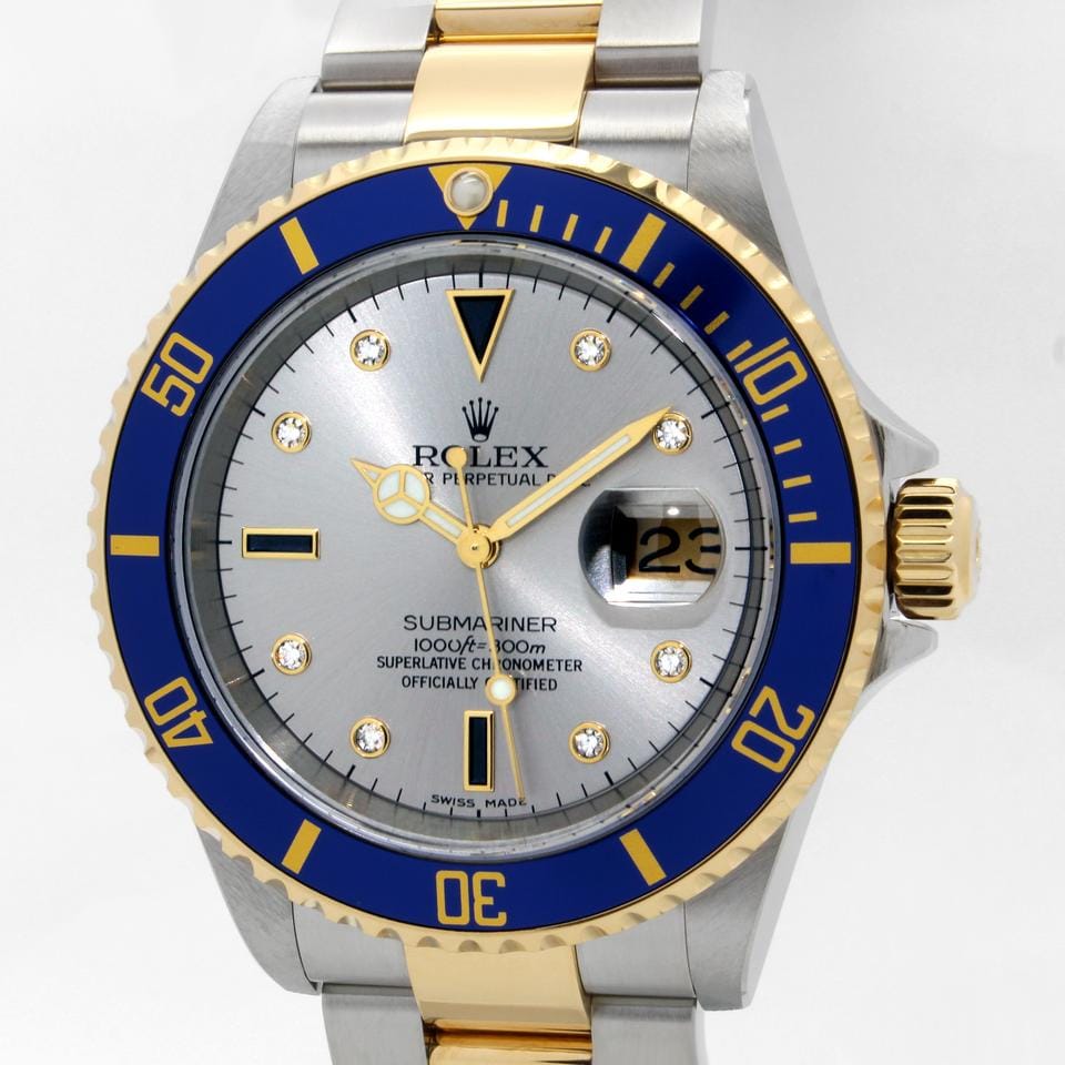 Rolex | Submariner | 16613 | Gold/Steel | 40 mm | Gold/Steel | Silver | Automatic