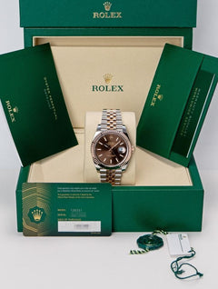 Rolex | Datejust | 126331 | Steel | 41 mm | Rose gold | Automatic