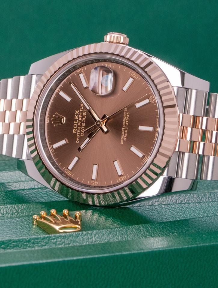 Rolex | Datejust | 126331 | Steel | 41 mm | Rose gold | Automatic