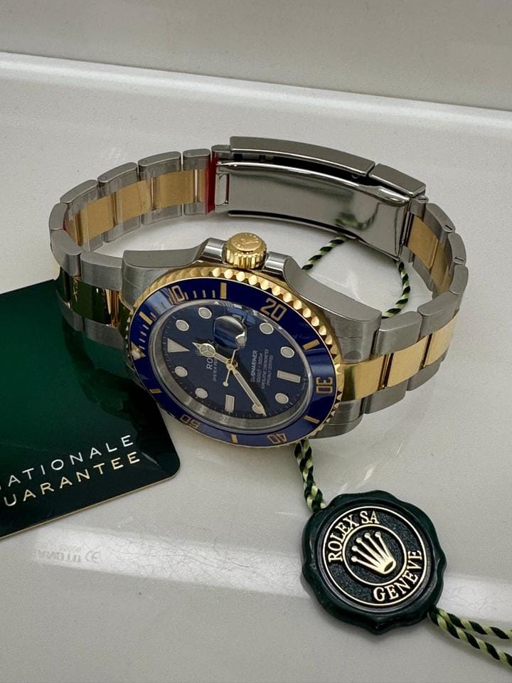 Rolex Submariner Date126613 LB " Bluesy" blue dial Two tone watch full set