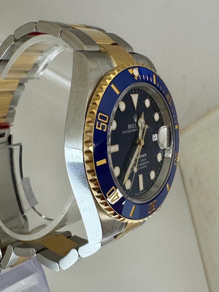 Rolex Submariner Date126613 LB " Bluesy" blue dial Two tone watch full set
