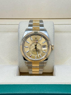 Rolex | Sky-Dweller | 336933 | Gold/Steel | 42 mm | Gold/Steel | Champagne | Automatic