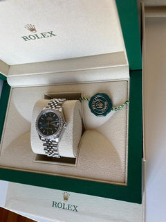 Rolex | Datejust | 278384RBR | Gold/Steel | 31 x 37 mm | Steel | Green | Automatic