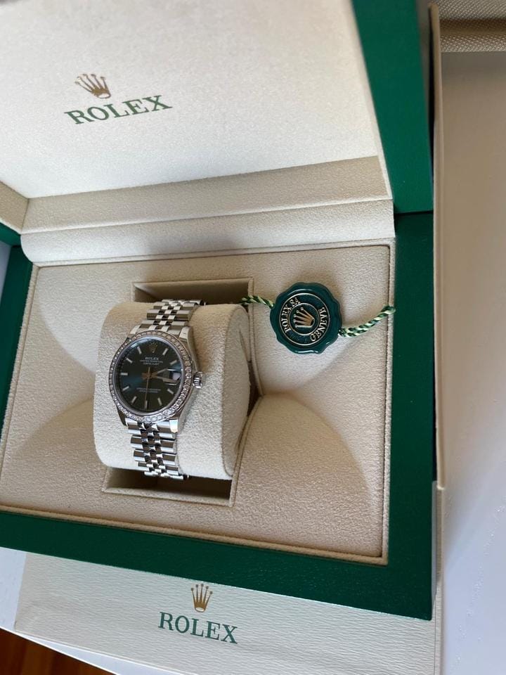 Rolex | Datejust | 278384RBR | Gold/Steel | 31 x 37 mm | Steel | Green | Automatic