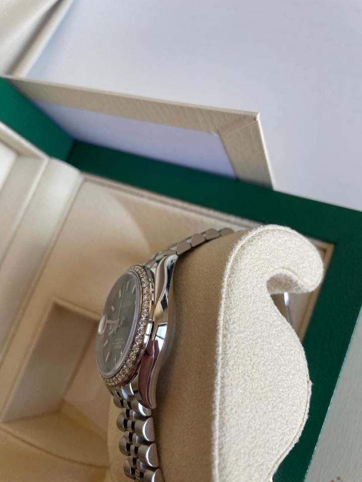 Rolex | Datejust | 278384RBR | Gold/Steel | 31 x 37 mm | Steel | Green | Automatic